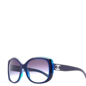 CHANEL CC Sunglasses 5183 Blue CC square-frame sunglasses Fashion Luxury Genuine